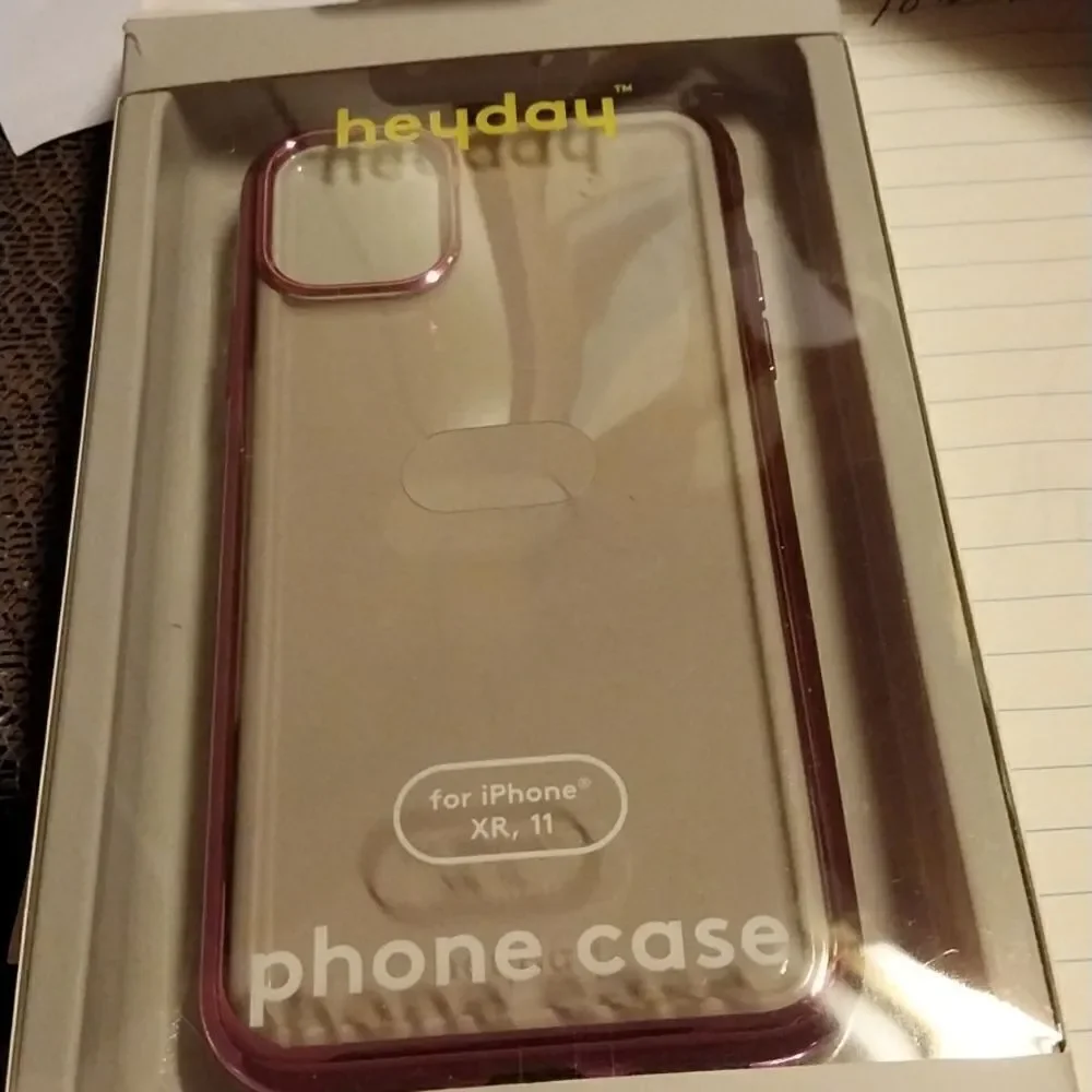 NWT  Heyday Apple iPhone 11/XR Bumper Case Purple
